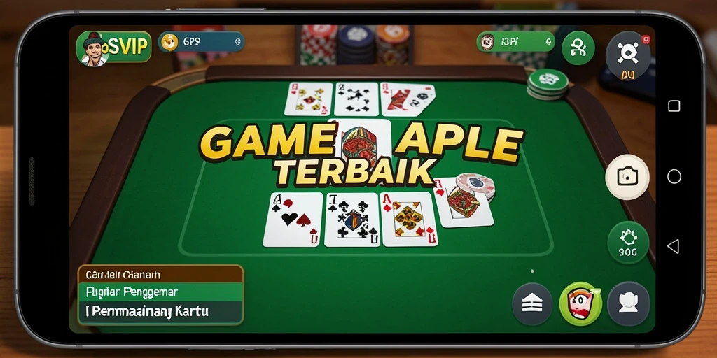 Tampilan menarik dari gameplay Gaple di 6SVIP.