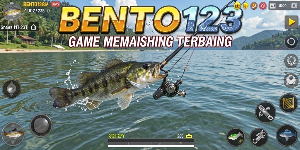 Tangkapan ikan besar dalam grafik menakjubkan di BENTO123.