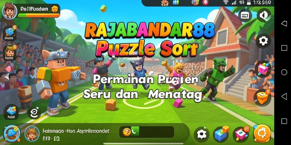 Tampilan gameplay RAJABANDAR88 yang menantang dan seru.