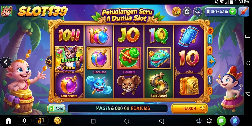 Tangkapan layar menunjukkan gameplay SLOT138 yang mendebarkan dan penuh petualangan.
