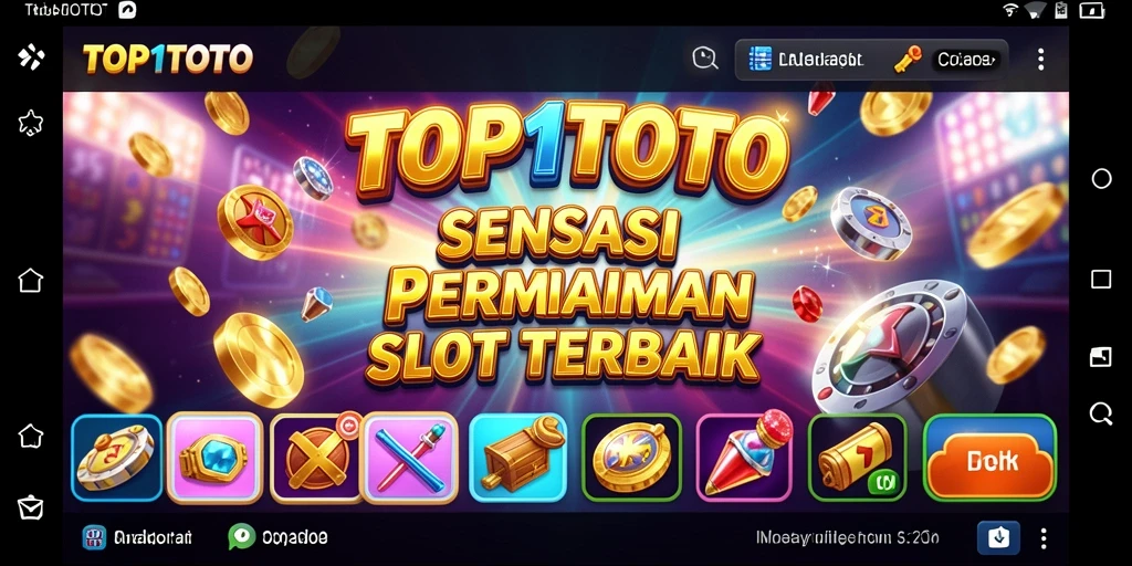 Gameplay menarik dari TOP1TOTO dengan berbagai tema slot.